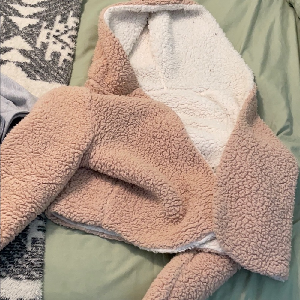 Fluffy jacket